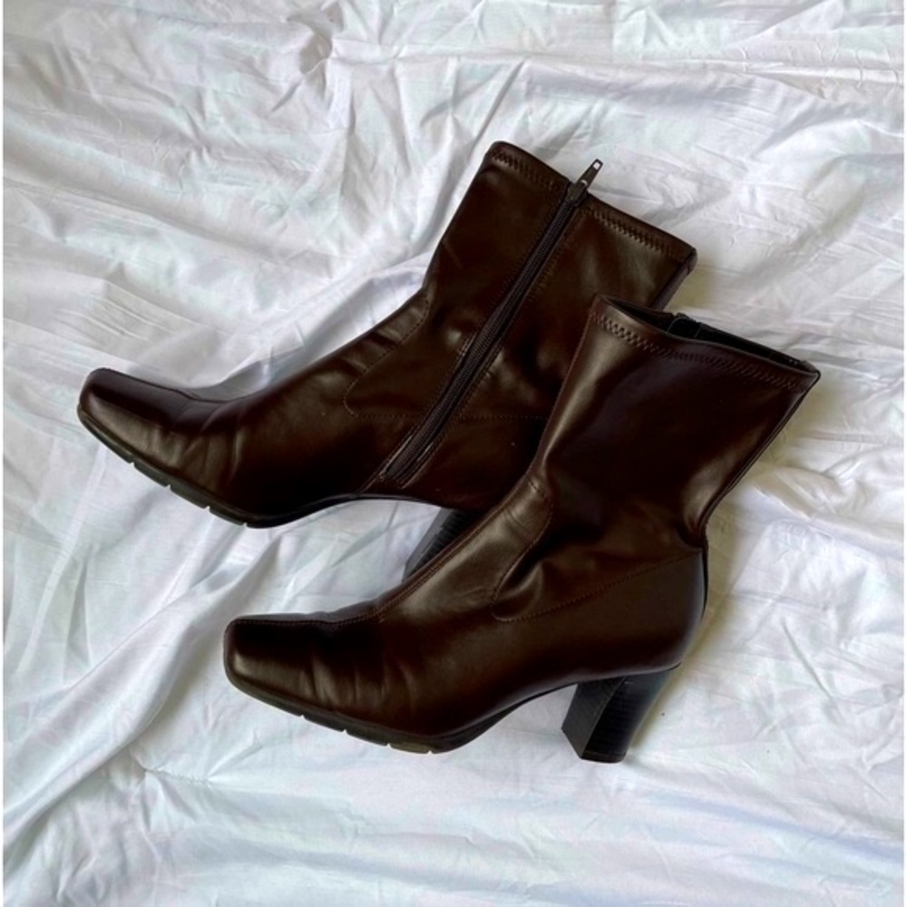 Deep Cocoa Chic Fall Boots by A2 Aerosoles